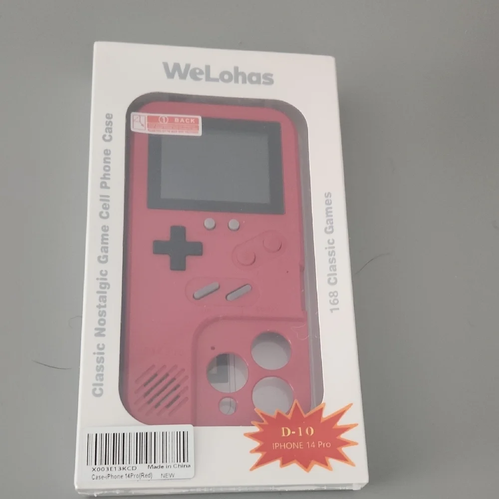 Red Classic Nostalgic Game Iphone 14 Case